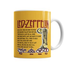 Baskı Dükkanı KB6343 Led Zepplin Porselen Kupa Bardak
