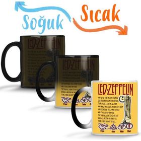 Baskı Dükkanı KB6343 Led Zepplin Porselen Kupa Bardak