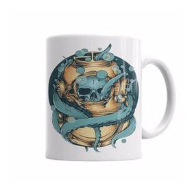 Baskı Dükkanı KB6344 Leagues Under The Sea Porselen Kupa Bardak
