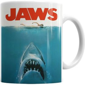 Baskı Dükkanı KB636 Jaws Horror Korku Film Movie Spielberg Crossover Kupa Bardak
