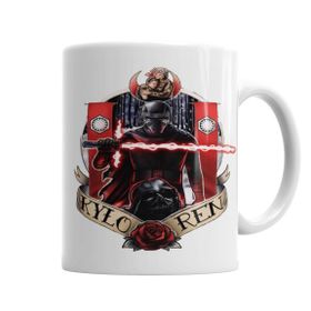 Baskı Dükkanı KB6370 Kylo Ren Porselen Kupa Bardak