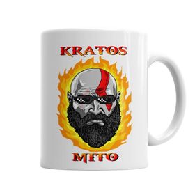 Baskı Dükkanı KB6371 Kratos Mito Porselen Kupa Bardak
