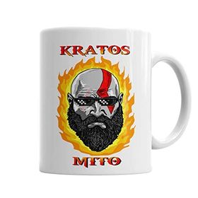 Baskı Dükkanı KB6371 Kratos Mito Porselen Kupa Bardak