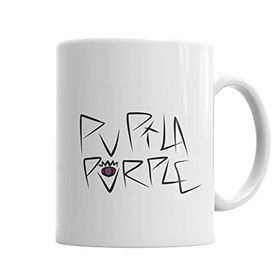Baskı Dükkanı KB6372 Kpupila Purple Grafite Porselen Kupa Bardak
