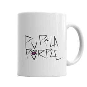Baskı Dükkanı KB6372 Kpupila Purple Grafite Porselen Kupa Bardak
