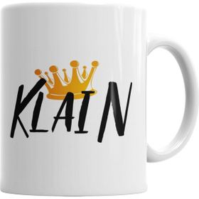 Baskı Dükkanı KB6375 Klain King Porselen Kupa Bardak