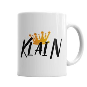 Baskı Dükkanı KB6375 Klain King Porselen Kupa Bardak