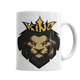 Baskı Dükkanı KB6379 King Porselen Kupa Bardak