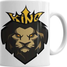 Baskı Dükkanı KB6379 King Porselen Kupa Bardak