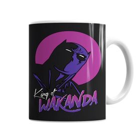 Baskı Dükkanı KB6381 King Of Wakanda Porselen Kupa Bardak