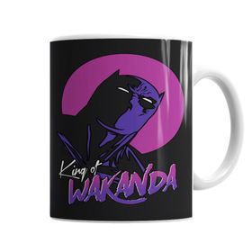 Baskı Dükkanı KB6381 King Of Wakanda Porselen Kupa Bardak