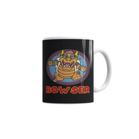 Baskı Dükkanı KB6388 King Bowser Super Mario Classica Fanart Porselen Kupa Bardak