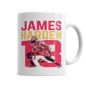 Baskı Dükkanı KB640 James Harden Porselen Kupa Bardak