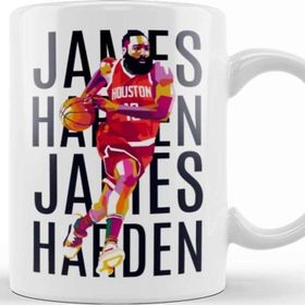Baskı Dükkanı KB640 James Harden Porselen Kupa Bardak