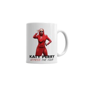 Baskı Dükkanı KB6400 Katy Perry Witness The Tour Porselen Kupa Bardak