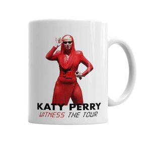 Baskı Dükkanı KB6400 Katy Perry Witness The Tour Porselen Kupa Bardak