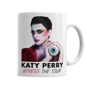 Baskı Dükkanı KB6400 Katy Perry Witness The Tour Porselen Kupa Bardak
