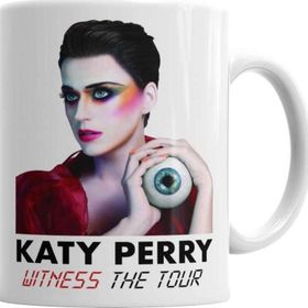 Baskı Dükkanı KB6400 Katy Perry Witness The Tour Porselen Kupa Bardak