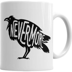 Baskı Dükkanı KB6401 Nevermore Porselen Kupa Bardak
