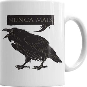 Baskı Dükkanı KB6401 Nevermore Porselen Kupa Bardak