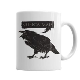 Baskı Dükkanı KB6402 Nevermore Porselen Kupa Bardak