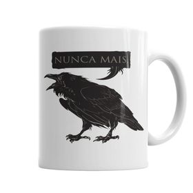 Baskı Dükkanı KB6402 Nevermore Porselen Kupa Bardak