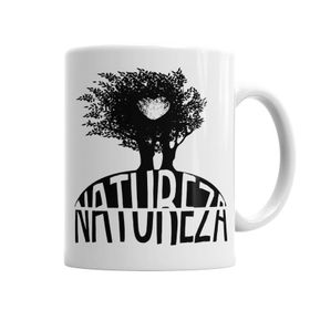 Baskı Dükkanı KB6404 Natureza Porselen Kupa Bardak