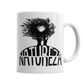 Baskı Dükkanı KB6404 Natureza Porselen Kupa Bardak