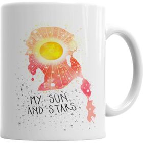 Baskı Dükkanı KB6414 My Sun And Stars Porselen Kupa Bardak