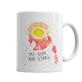 Baskı Dükkanı KB6414 My Sun And Stars Porselen Kupa Bardak