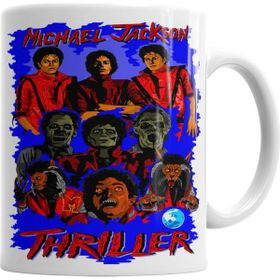 Baskı Dükkanı KB6439 Michael Jackson Thriller Porselen Kupa Bardak