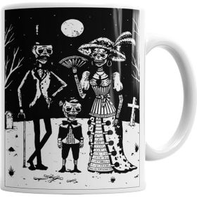 Baskı Dükkanı KB6444 Mexicana Porselen Kupa Bardak