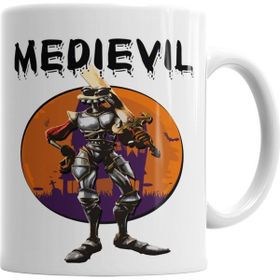 Baskı Dükkanı KB6461 Medievil Porselen Kupa Bardak