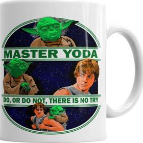 Baskı Dükkanı KB6467 Master Yoda Porselen Kupa Bardak