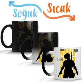 Baskı Dükkanı KB6468 Masculina Branca Pubg Porselen Kupa Bardak