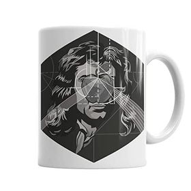 Baskı Dükkanı KB647 Isaac Newton Porselen Kupa Bardak