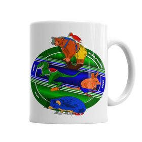 Baskı Dükkanı KB6470 Mascotes Games Porselen Kupa Bardak