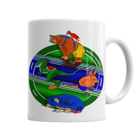 Baskı Dükkanı KB6470 Mascotes Games Porselen Kupa Bardak