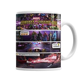 Baskı Dükkanı KB6477 Marvel Contest Of Champions Roxx Ink Porselen Kupa Bardak