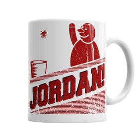 Baskı Dükkanı KB6479 Martian Basket Hare Jordan Porselen Kupa Bardak