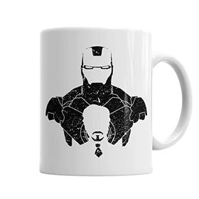 Baskı Dükkanı KB648 Ironman Shadow Porselen Kupa Bardak
