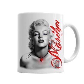 Baskı Dükkanı KB6481 Marilyn Porselen Kupa Bardak