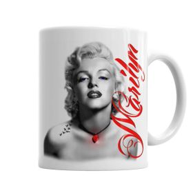 Baskı Dükkanı KB6481 Marilyn Porselen Kupa Bardak