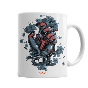Baskı Dükkanı KB6483 Mao E Cruz Porselen Kupa Bardak
