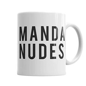 Baskı Dükkanı KB6484 Manda Nudes Porselen Kupa Bardak