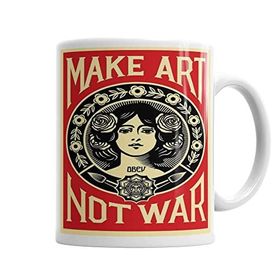 Baskı Dükkanı KB6487 Make Art Porselen Kupa Bardak