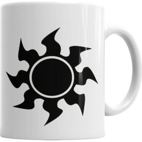 Baskı Dükkanı KB6491 Magic The Gathering Mana Branca Porselen Kupa Bardak