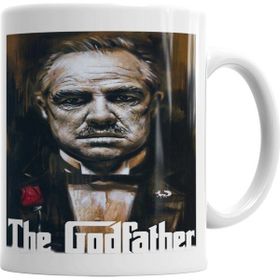 Baskı Dükkanı KB6498 Madre God Father Porselen Kupa Bardak