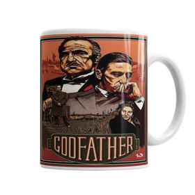 Baskı Dükkanı KB6498 Madre God Father Porselen Kupa Bardak