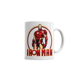 Baskı Dükkanı KB650 Ironman Flying Porselen Kupa Bardak